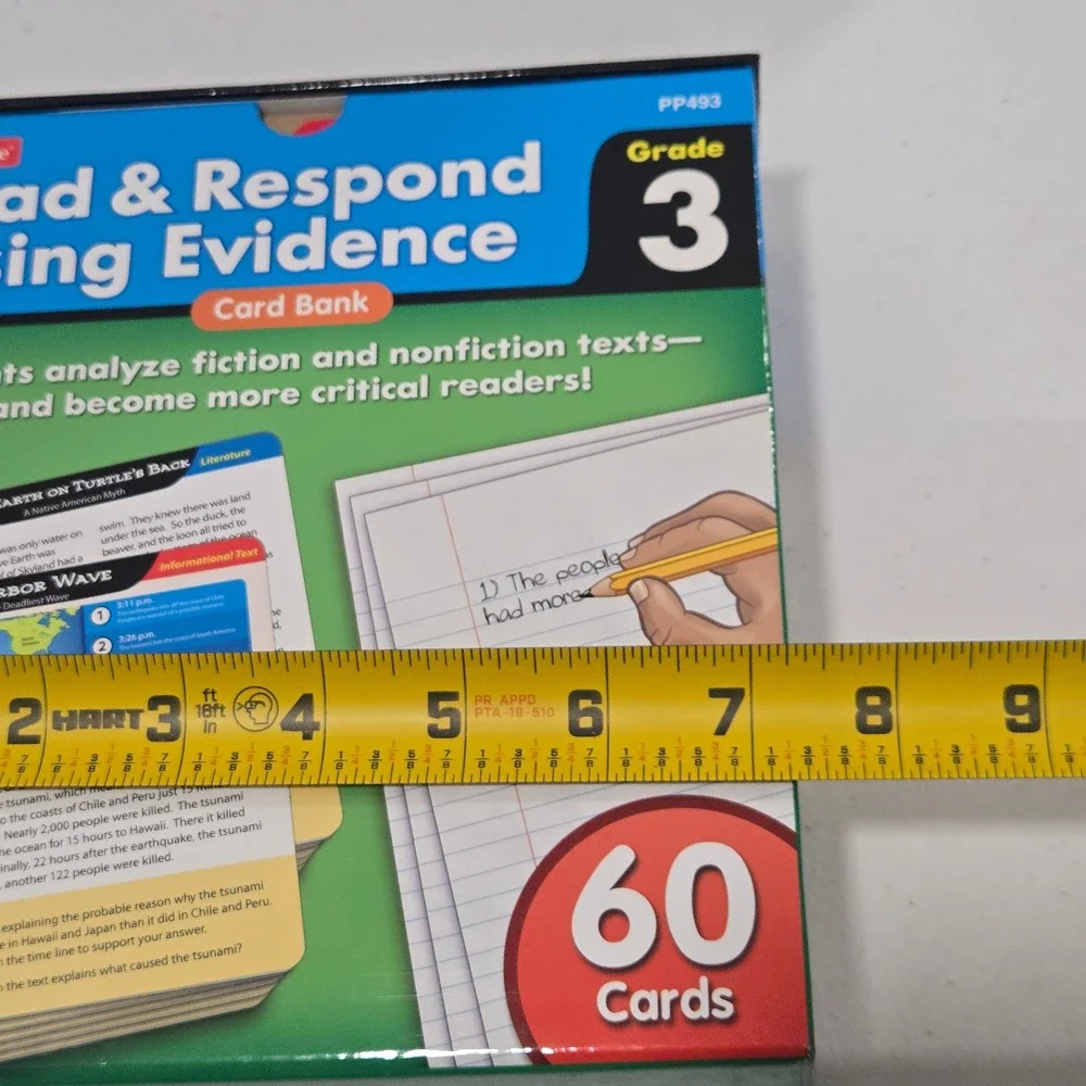 Lakeshore Read & Respond Using Evidence Card Bank Grade 3 PP493 60 Cards